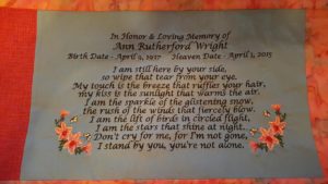 In Honor & Memory of Label